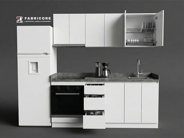 Cocina lineal Portanet 