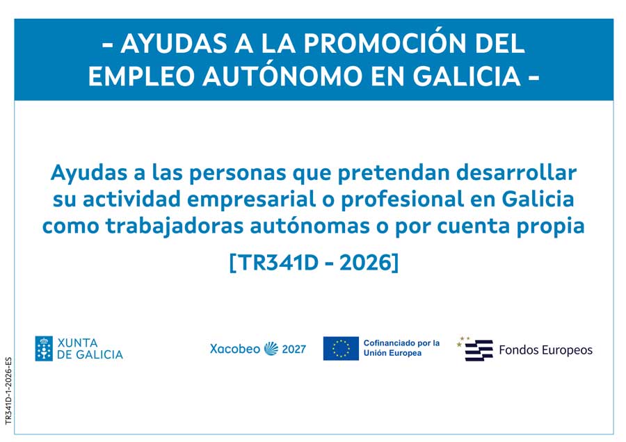 Cartel de subvención
